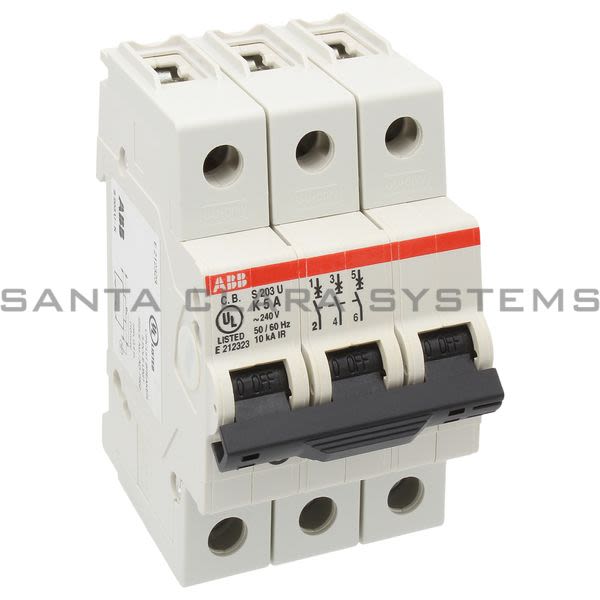 ABB S203U-K5 Circuit Breaker | 2CDS273417R0357 Product Image