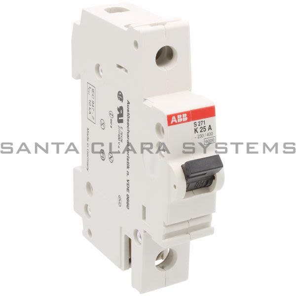 ABB S271-K25 Miniature Circuit Breaker | GHS2710001R0517 Product Image