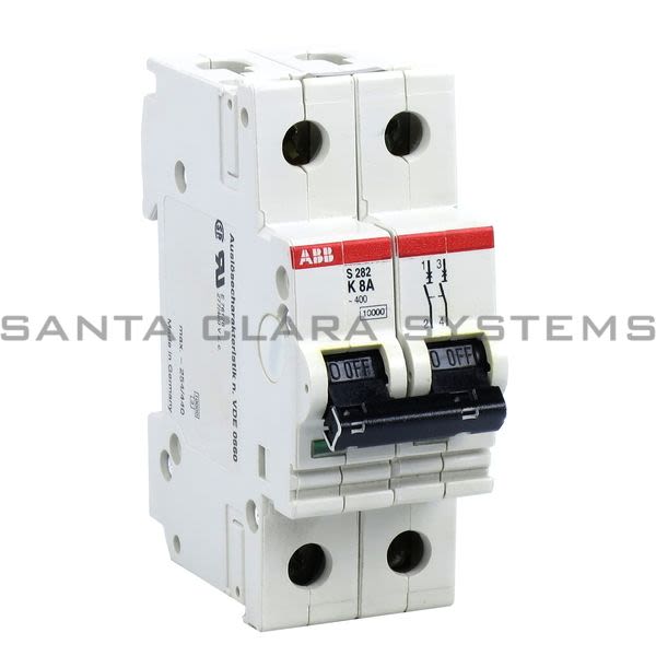 ABB S282-K8 Circuit Breaker | S282-K8 Product Image