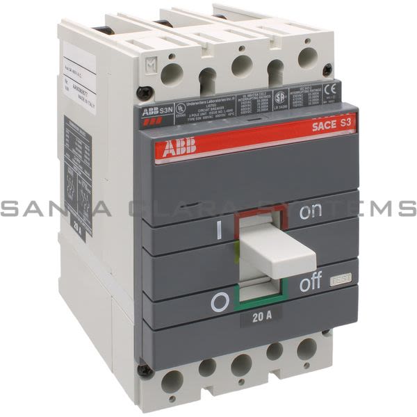 ABB S3N020TW Circuit Breaker | 1SDA037330R1 Product Image