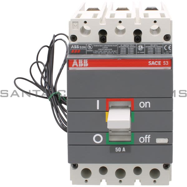 ABB S3N050TWS4 Circuit Breaker Product Image