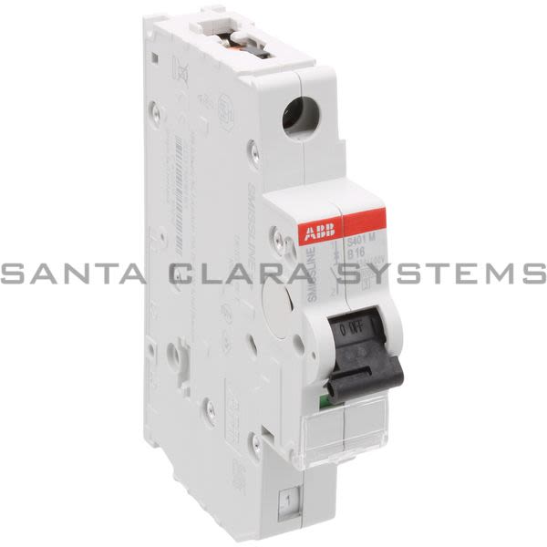 ABB S401M-B16 S401M-B16  Miniature Circuit Breaker  1 Pole  B Characteristic  16A  10000  ~230/400V Product Image