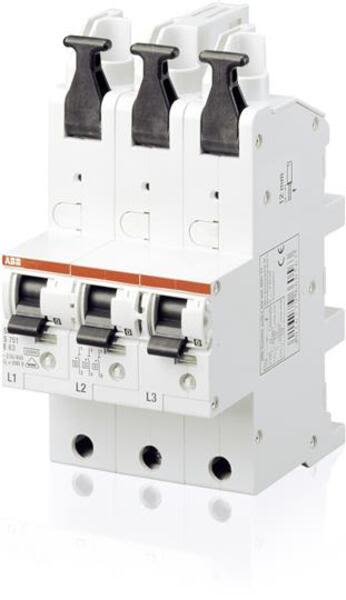 ABB S751-3-E40 S751/3-E40 sel. main CB E-Char.,25kA,40A,3x1P Product Image