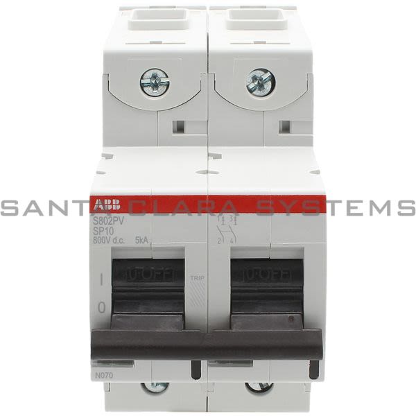 ABB S802PV-SP10 High Performance Circuit Breaker Product Image