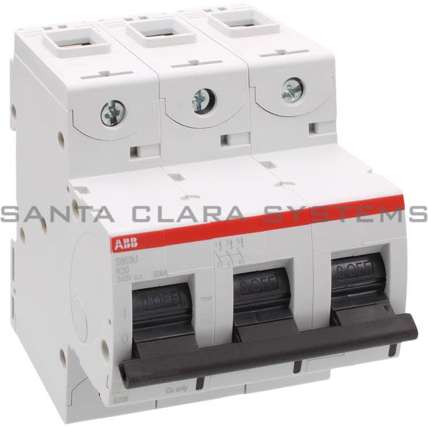 ABB S803U-K30 High Performance Circuit Breaker | S803U-K30 Product Image