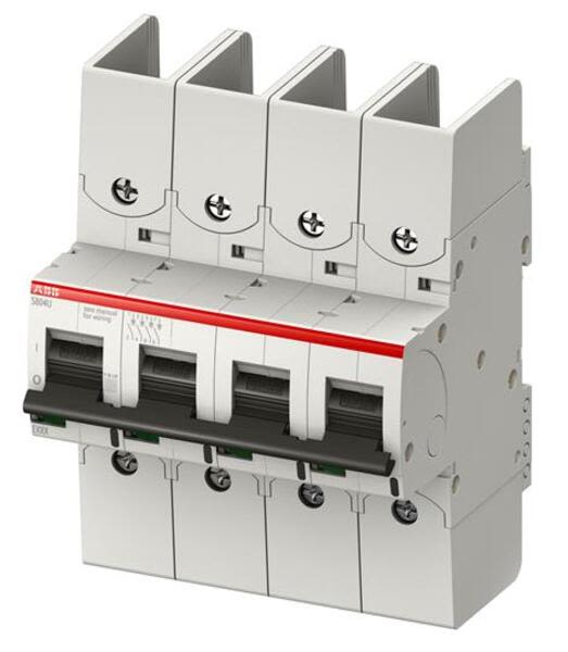 ABB S804U-UCZ15 High Performance Circuit Breaker - S800U - Tripping characteristic Z - Number of poles 4 - Rated operational current 15A Product Image