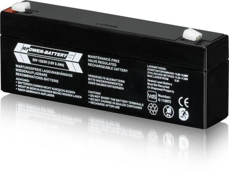 ABB SAK2 SAK2 sealed leadacid battery,12VDC,2Ah Product Image