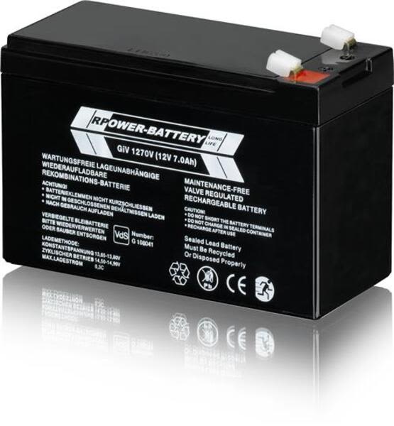 ABB SAK7 SAK7 sealed leadacid battery,12VDC,7Ah Product Image