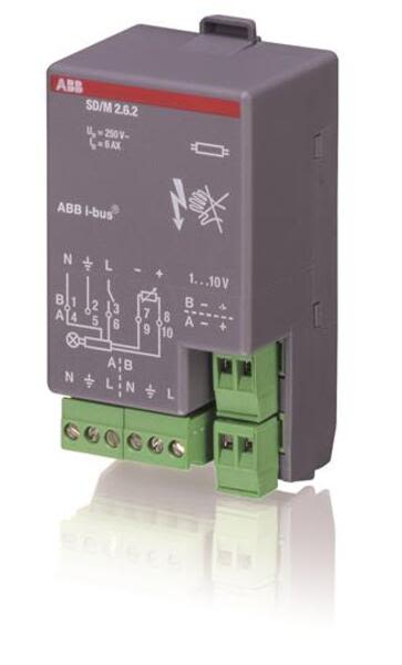 ABB SD-M2.6.2 SD/M2.6.2 Switch/Dim Actuator, 2F, 6AX Product Image