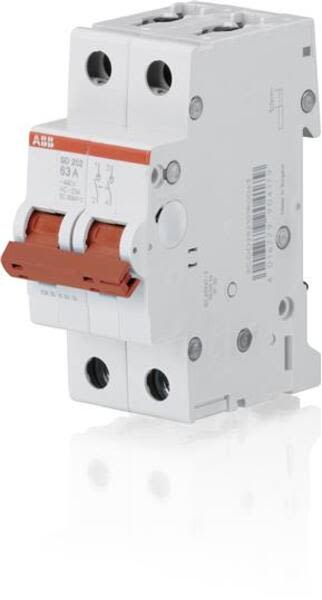 ABB SD202-40 SD202/40 Switch Disconnector 2P, 40A Product Image