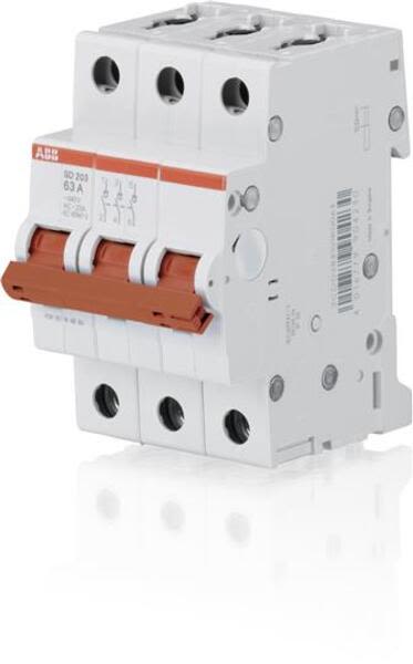 ABB SD203-50 SD203/50 Switch Disconnector 3P, 50A Product Image