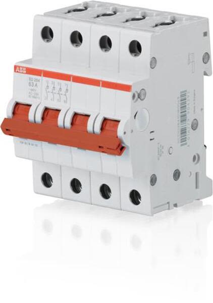 ABB SD204-32 SD204/32 Switch Disconnector 4P, 32A Product Image