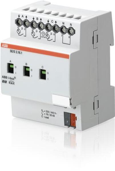 ABB SE-S3.16.1 SE/S3.16.1 Energy Actuator, 3F, 16/20A Product Image