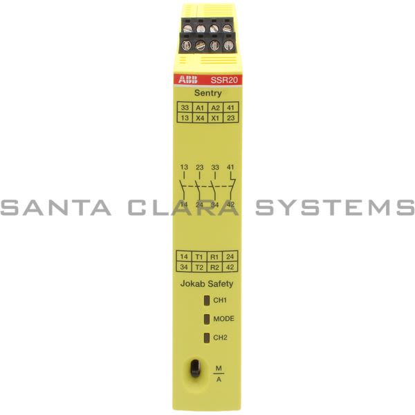 ABB SENTRY-SSR20 Safety Relay | 2TLA010051R0000 Product Image