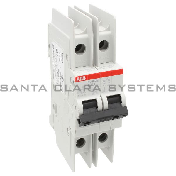 ABB SU202M-C8 Miniature Circuit Breaker | 2CDS272337R0084 Product Image