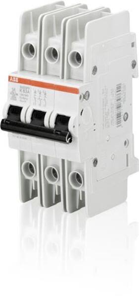 ABB SU203PR-K8 Miniature Circuit Breaker - SU200PR - 3P - K - 8 A Product Image