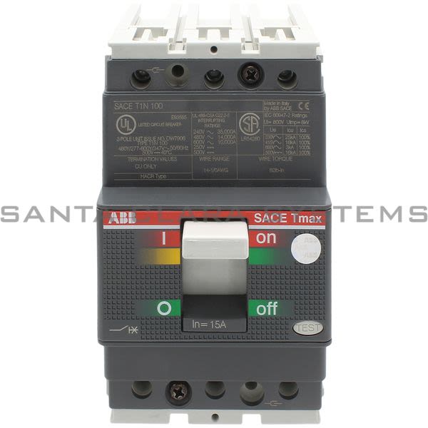 ABB T1N015TL Circuit Breaker | 1SDA061799R1 Product Image