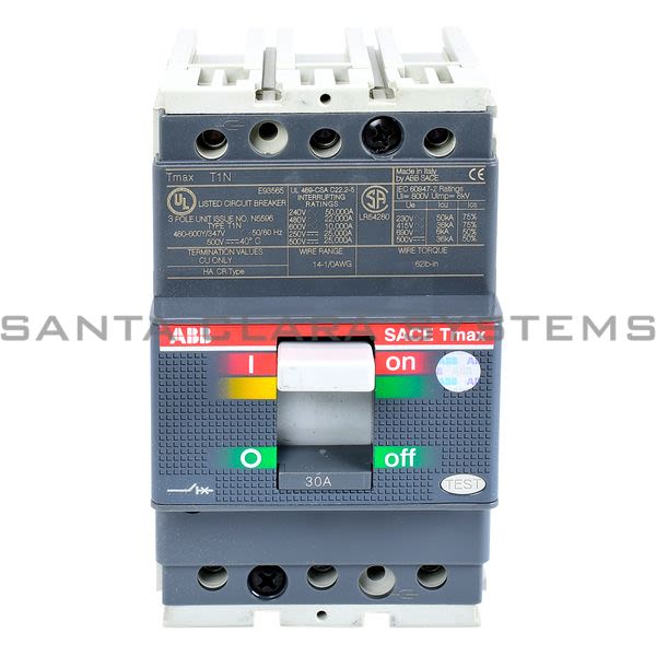 ABB T1N030TL Circuit Breaker | 1SDA061802R1 Product Image