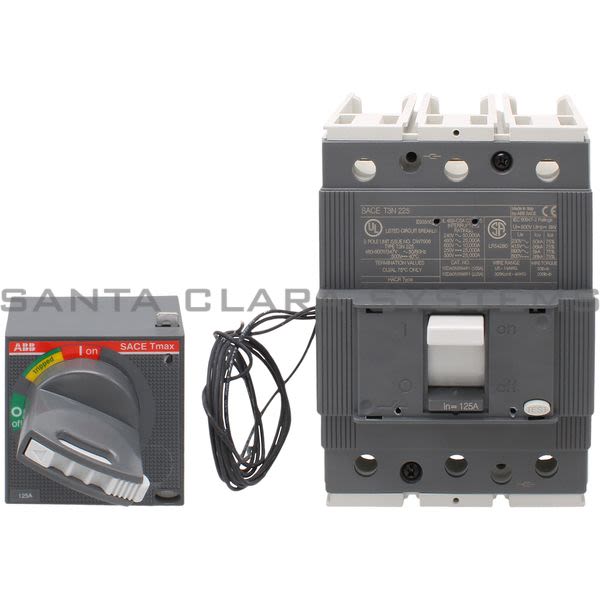 ABB T3N125TW Circuit Breaker | 1SDA053562R1 Product Image
