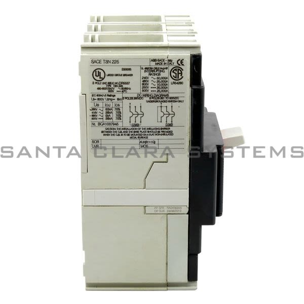 ABB T3N175TW Circuit Breaker | 1SDA053564R1 Product Image