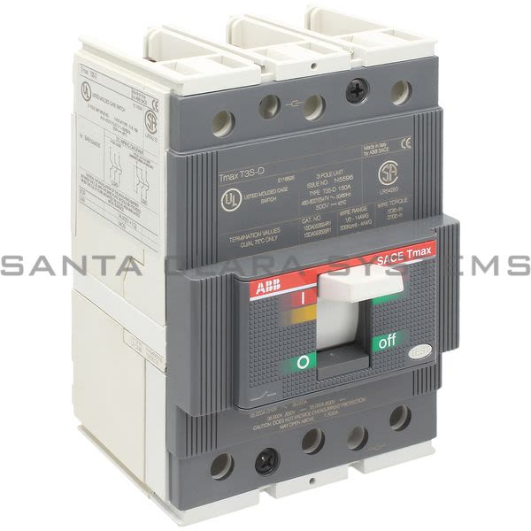 ABB T3S150DW Circuit Breaker | 1SDA053597R1 Product Image