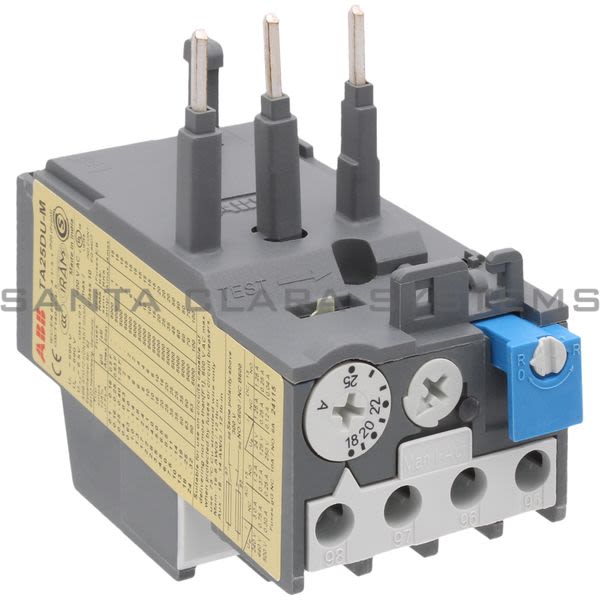 ABB TA25DU-25M Thermal Overload Relay | TA25DU-25M (1SAZ211201R2051) Product Image