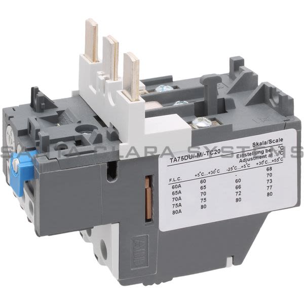 ABB TA75DU-80M TA75DU-80M Thermal Overload Relay Product Image
