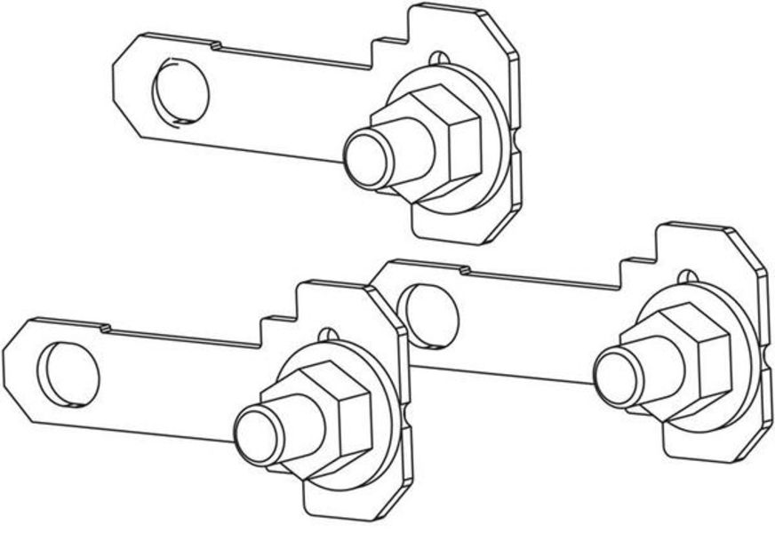 ABB TE-XR1-14-1 XR1 Terminal ext. kit for 4 CT's For MBS ASR 20.3 Product Image
