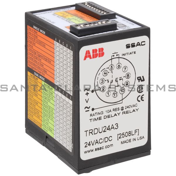 ABB TRDU24A3 Time Delay Relay Product Image