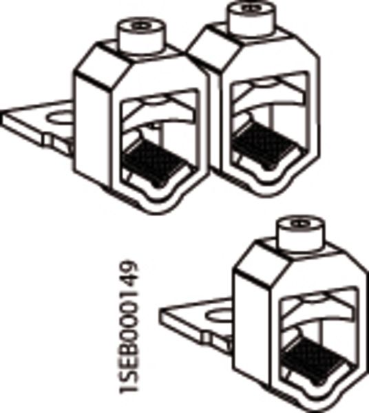 ABB VC-ZLBM-ZHBM123 1,2,3 V-clamp kit Product Image
