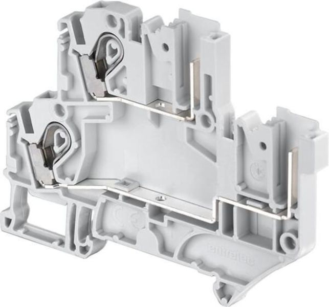 ABB ZDP2.5-D2 ZDP2.5-D2 Pluggable Terminal Block- Double deck- Grey Product Image