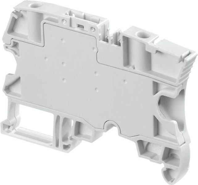 ABB ZS4-SP-R1 ZS4-SP-R1 Screw Clamp Terminal Block - Disconnect with Plug - Grey Product Image