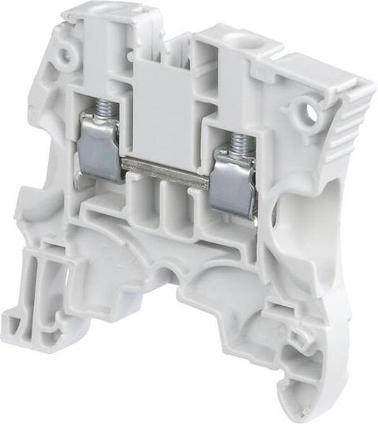 ABB ZS6 ZS6 Screw Clamp Terminal Block - Feed-through - Grey Product Image