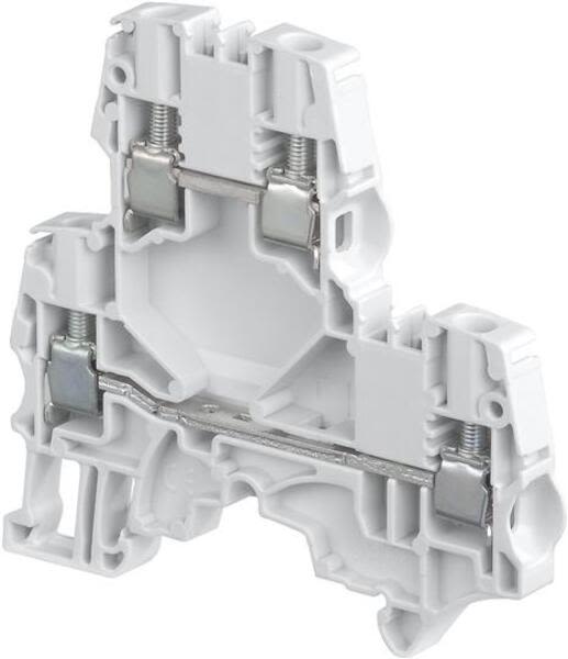 ABB ZS6-D2 ZS6-D2 Screw Clamp Terminal Block - Double Deck - Grey Product Image