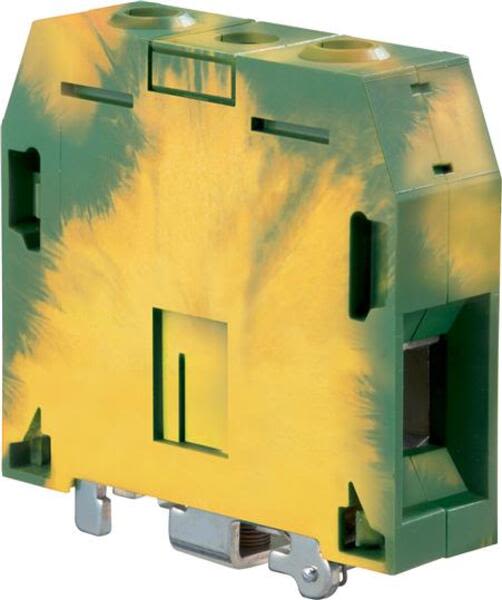 ABB ZS70-PE ZS70-PE Screw Clamp Terminal Block - Ground - Green/Yellow Product Image