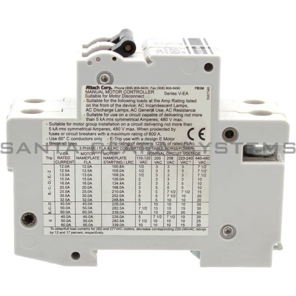 ABL Sursum 2ZU20 Manual Motor Controller Product Image