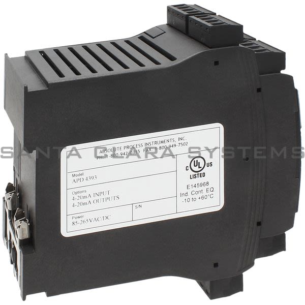 Absolute Process Instruments APD 4393  Signal Splitter Product Image