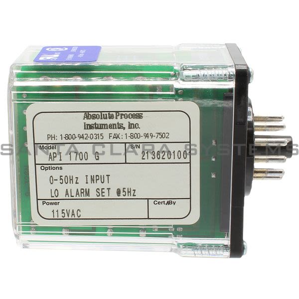 Absolute Process Instruments API 1700 G  Relay Product Image