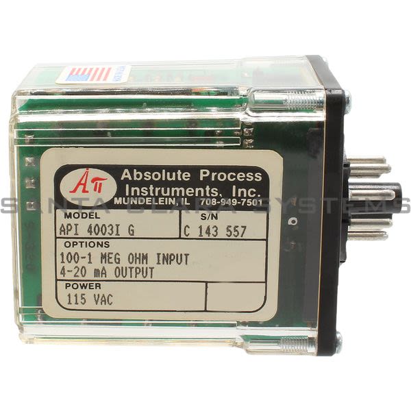 Absolute Process Instruments API-4003-I-G Transmitter Potentiometer Product Image