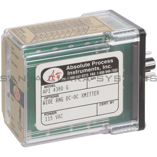 Absolute Process Instruments API-4380-G Signal Conditioner Product Image