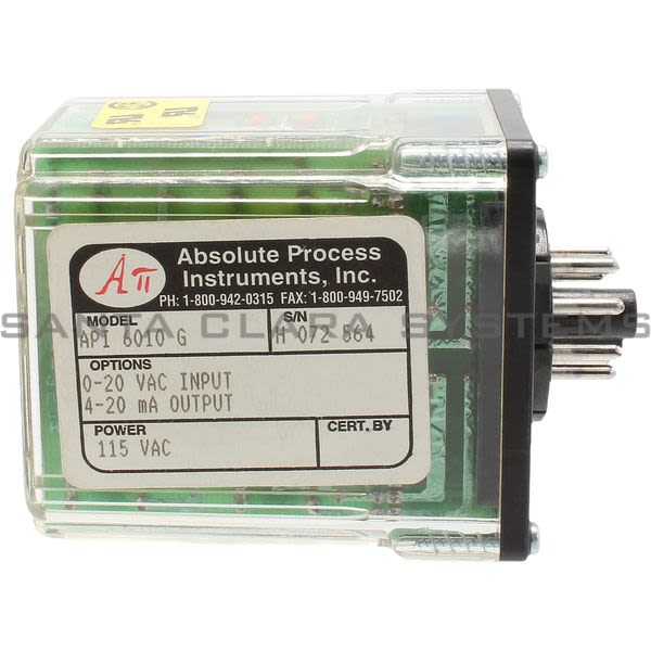 Absolute Process Instruments API-6010-G Input Module Product Image