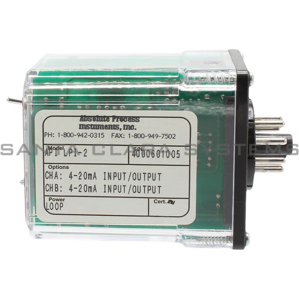 Absolute Process Instruments APILPI-2 Loop Powered Isolator Product Image