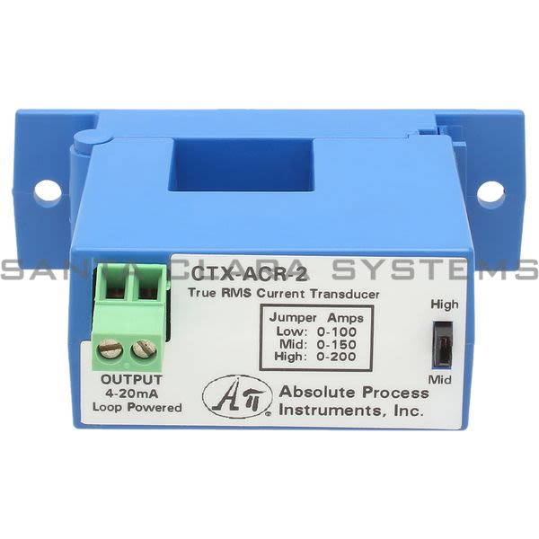 Absolute Process Instruments CTX-ACR-2 AC Input Current Trasmitter Product Image