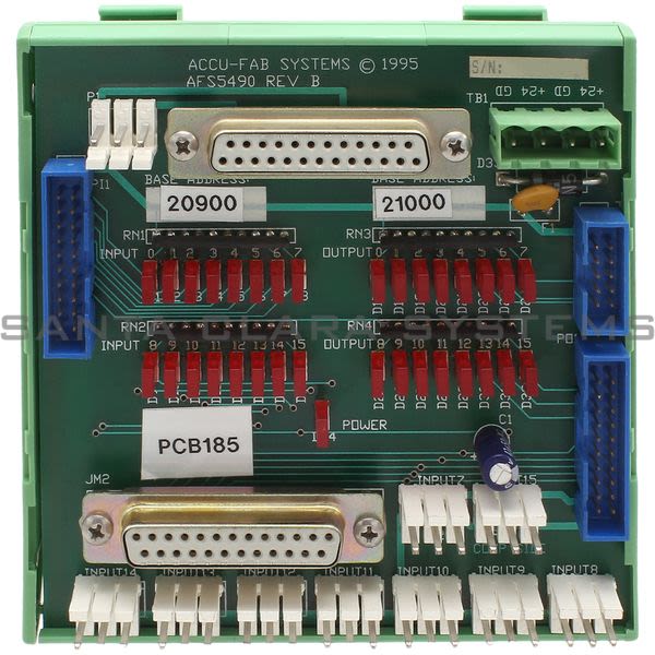 Accu-Fab Systems AFS 5490/B  DIN Wiring Assembly Product Image