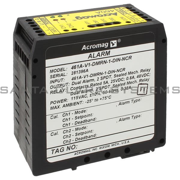 Acromag 461A-V1-DMRN-1-DIN-NCR Limit Alarm Product Image