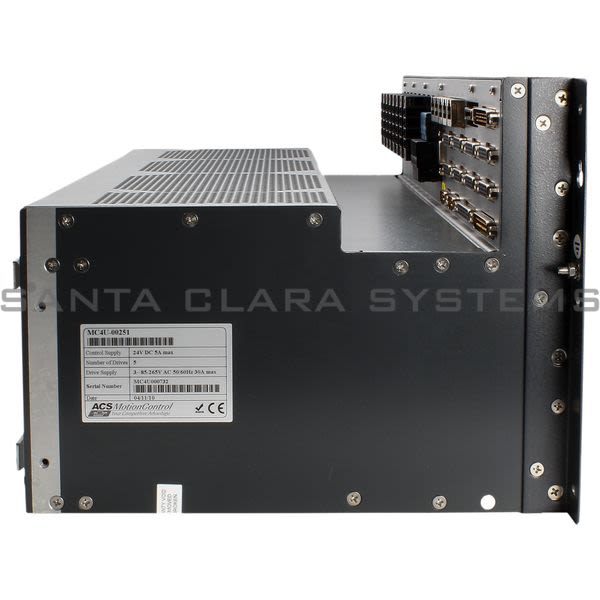 ACS Motion Control MC4U-00251 MC4U Rack | Multi-Axis Modular Control System Backplane Product Image