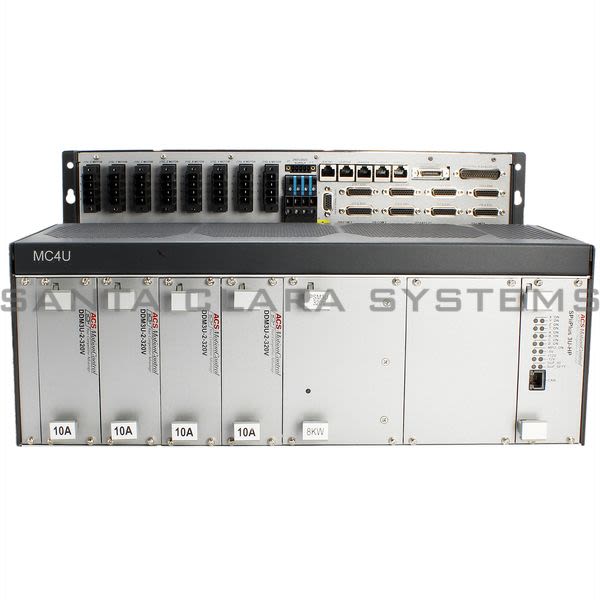 ACS Motion Control MC4U-00306  MC4U Rack | Multi-Axis Modular Control System Backplane Product Image
