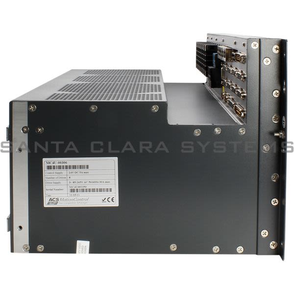 ACS Motion Control MC4U-00306  MC4U Rack | Multi-Axis Modular Control System Backplane Product Image