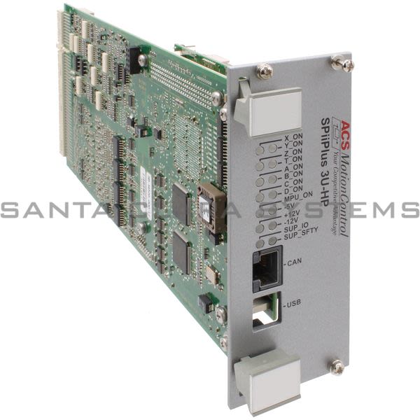 ACS Motion Control SPIIPLUS-3U-HP-8-M2-MC4U  Spiiplus 3U-HP MC4U | Advanced Multi-Axis 4/6/8 Motion Controller Product Image