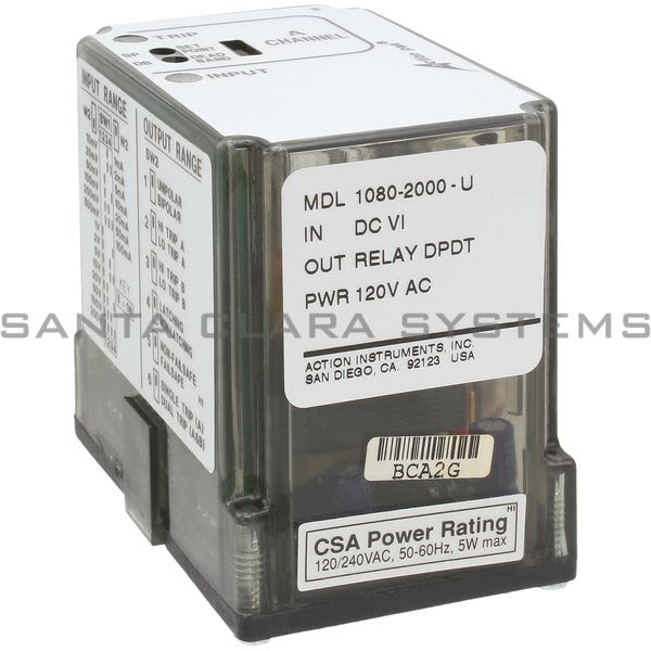 Action Instruments 1080-2000-U DC Input Limit Alarm | Action Pak Product Image